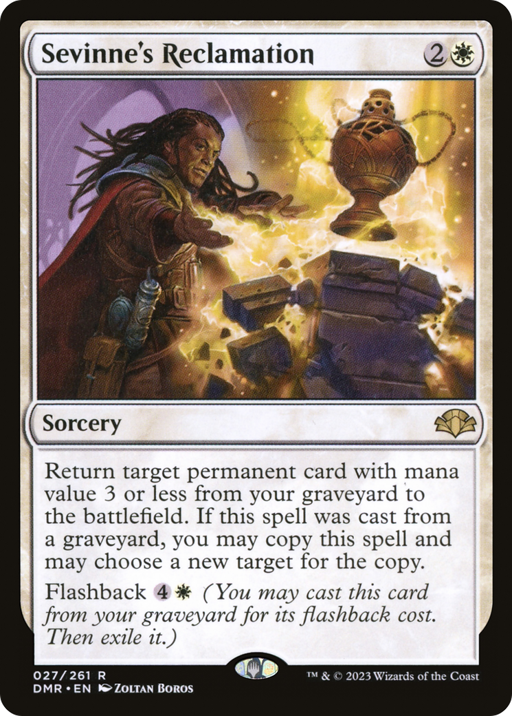 Sevinne's Reclamation [Dominaria Remastered] | Deep Dive Games St. Marys