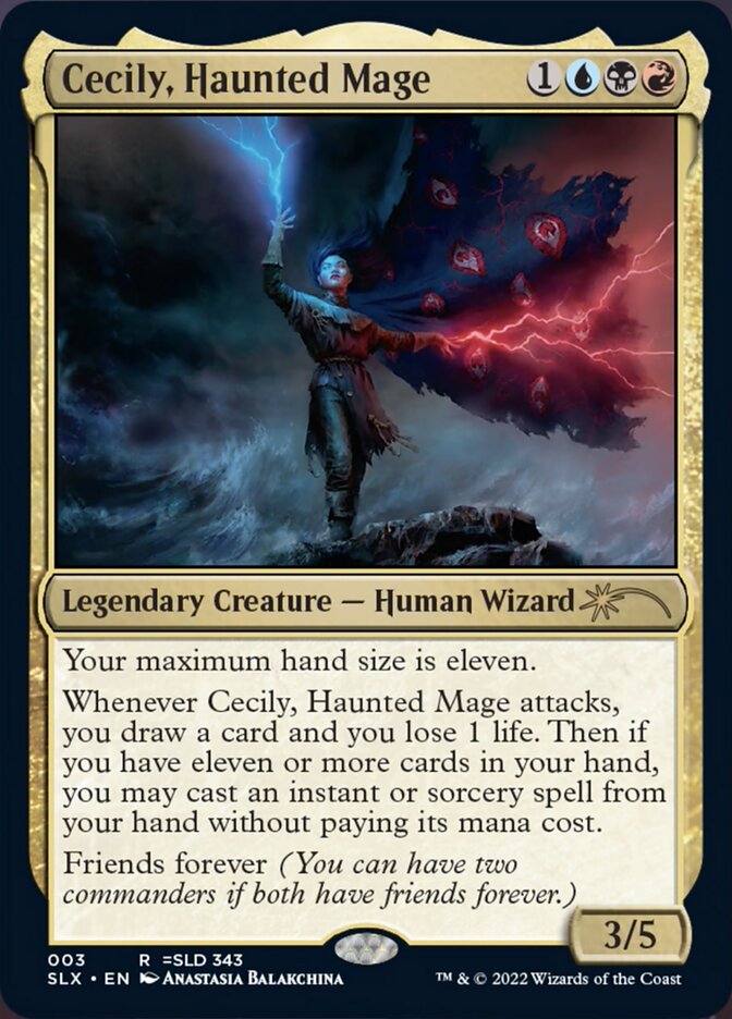 Cecily, Haunted Mage [Secret Lair: Universes Within] | Deep Dive Games St. Marys