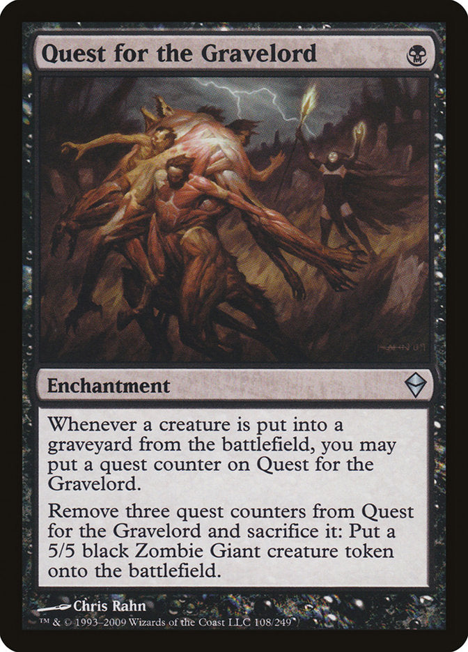 Quest for the Gravelord [Zendikar] | Deep Dive Games St. Marys