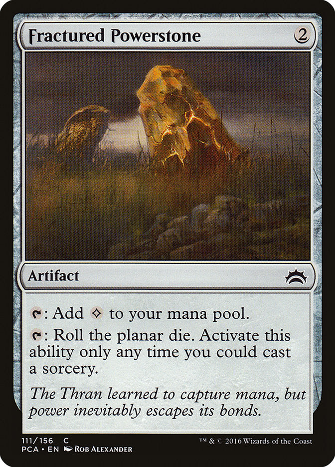Fractured Powerstone [Planechase Anthology] | Deep Dive Games St. Marys