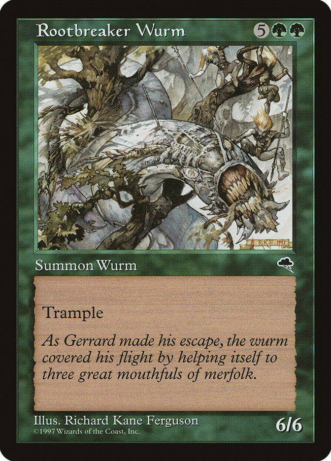 Rootbreaker Wurm [Tempest] | Deep Dive Games St. Marys