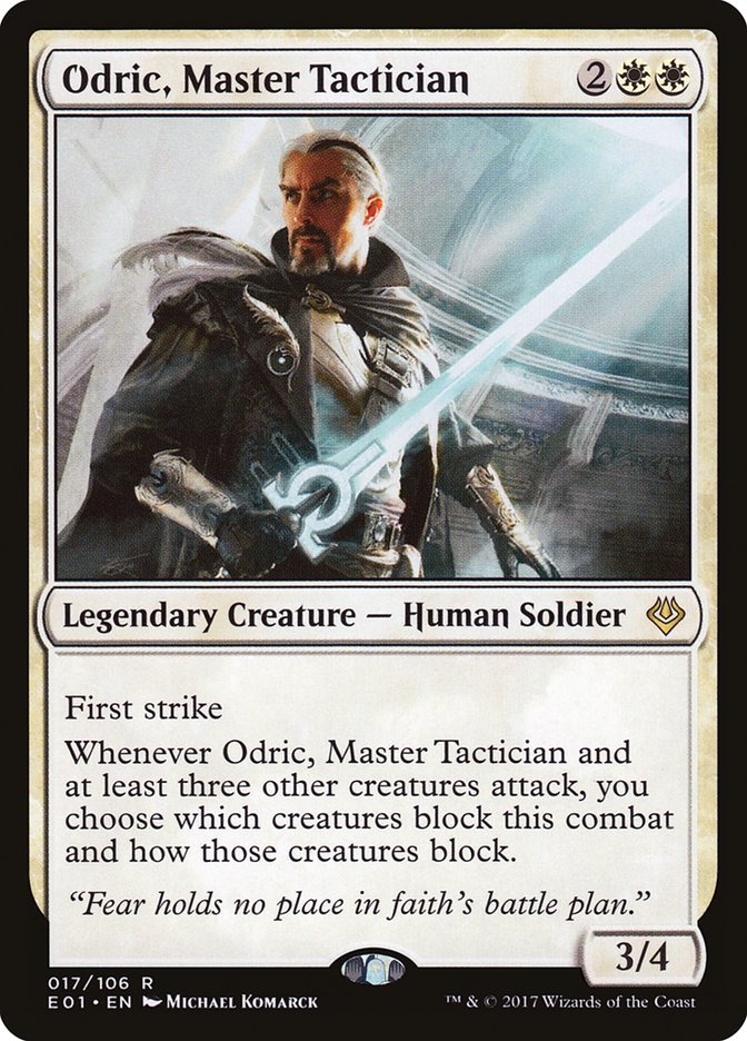 Odric, Master Tactician [Archenemy: Nicol Bolas] | Deep Dive Games St. Marys