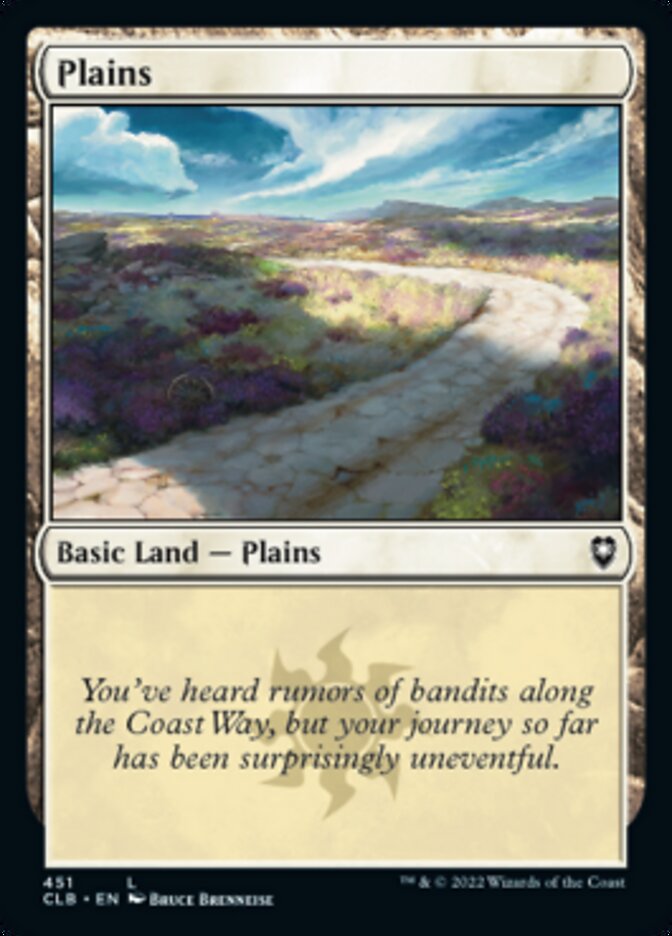 Plains (451) [Commander Legends: Battle for Baldur's Gate] | Deep Dive Games St. Marys