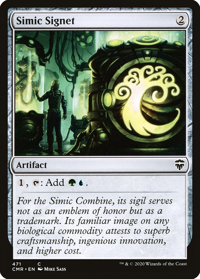 Simic Signet [Commander Legends] | Deep Dive Games St. Marys