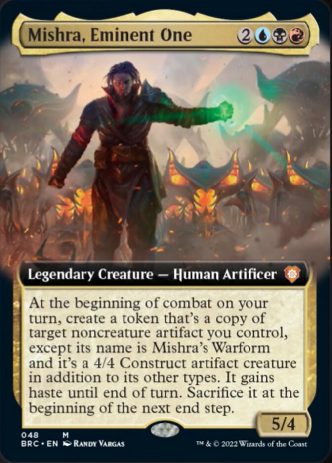 Mishra, Eminent One (Extended Art) [The Brothers' War Commander] | Deep Dive Games St. Marys