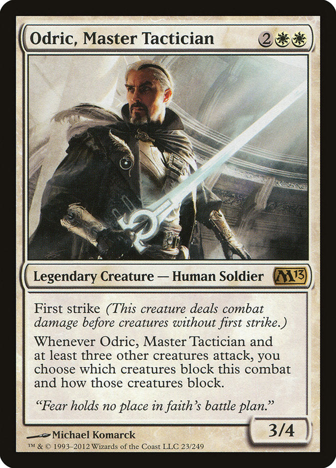 Odric, Master Tactician [Magic 2013] | Deep Dive Games St. Marys