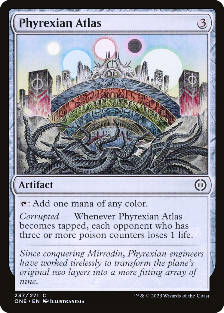 Phyrexian Atlas [Phyrexia: All Will Be One] | Deep Dive Games St. Marys