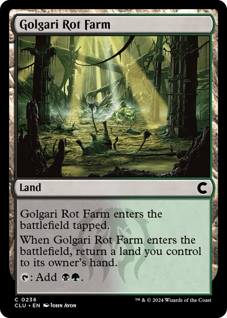 Golgari Rot Farm [Ravnica: Clue Edition] | Deep Dive Games St. Marys