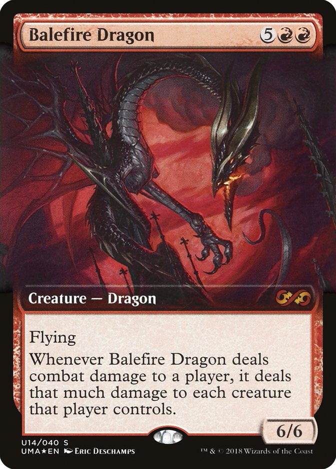 Balefire Dragon (Topper) [Ultimate Masters Box Topper] | Deep Dive Games St. Marys