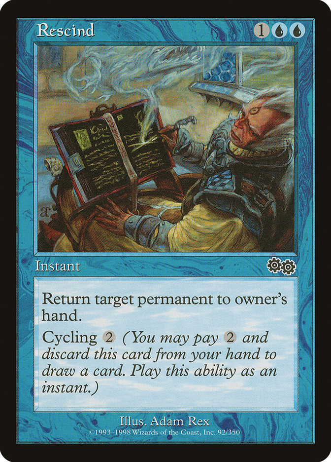 Rescind [Urza's Saga] | Deep Dive Games St. Marys