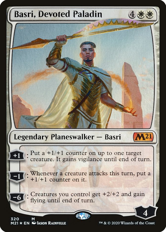 Basri, Devoted Paladin [Core Set 2021] | Deep Dive Games St. Marys