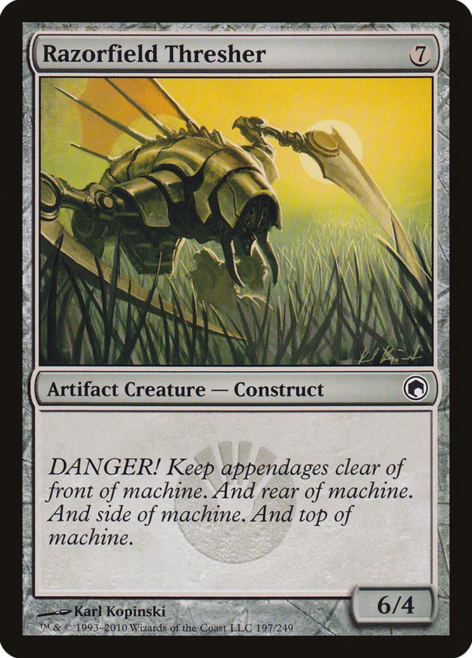 Razorfield Thresher [Scars of Mirrodin] | Deep Dive Games St. Marys