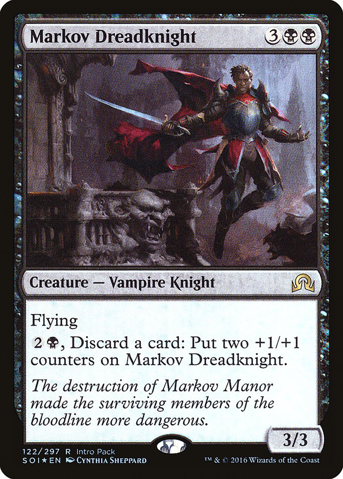 Markov Dreadknight (Intro Pack) [Shadows over Innistrad Promos] | Deep Dive Games St. Marys