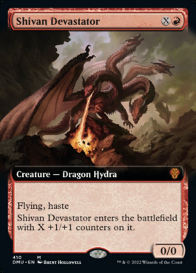 Shivan Devastator (Extended Art) [Dominaria United] | Deep Dive Games St. Marys