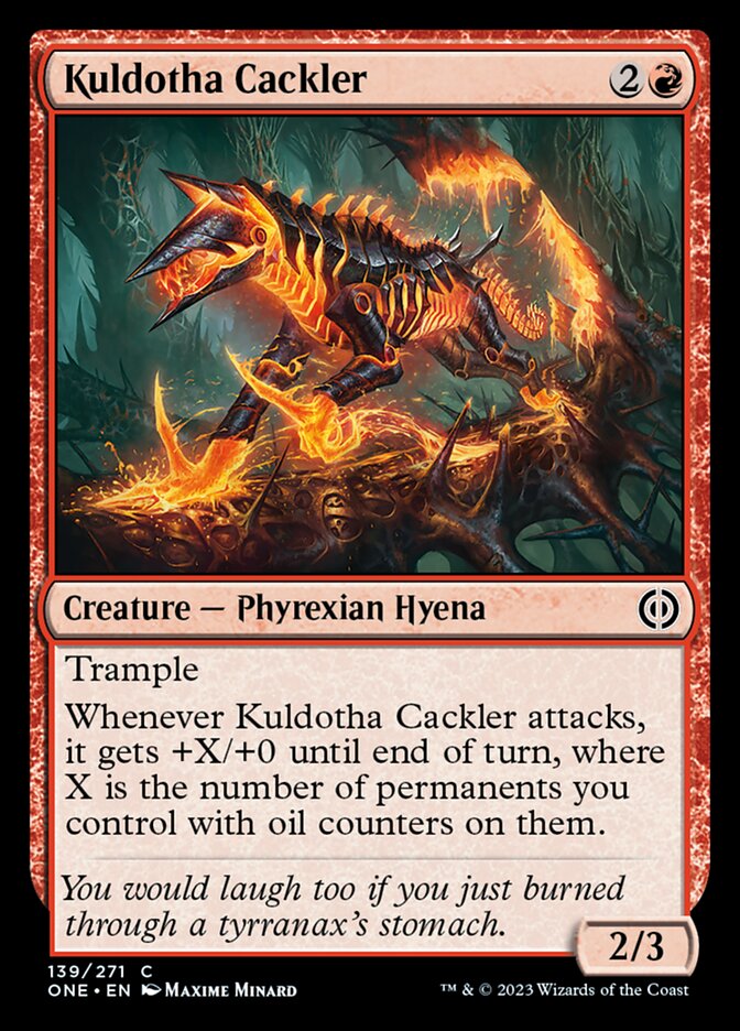 Kuldotha Cackler [Phyrexia: All Will Be One] | Deep Dive Games St. Marys