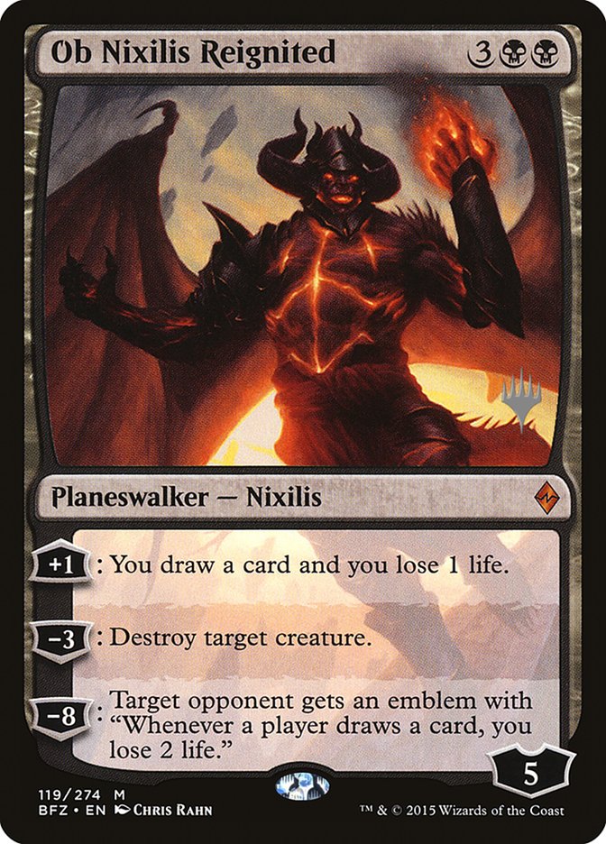 Ob Nixilis Reignited (Promo Pack) [Battle for Zendikar Promos] | Deep Dive Games St. Marys