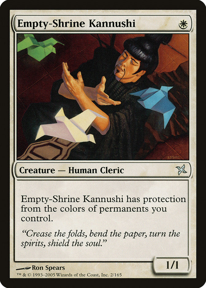 Empty-Shrine Kannushi [Betrayers of Kamigawa] | Deep Dive Games St. Marys