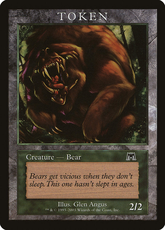 Bear Token [Magic Player Rewards 2003] | Deep Dive Games St. Marys