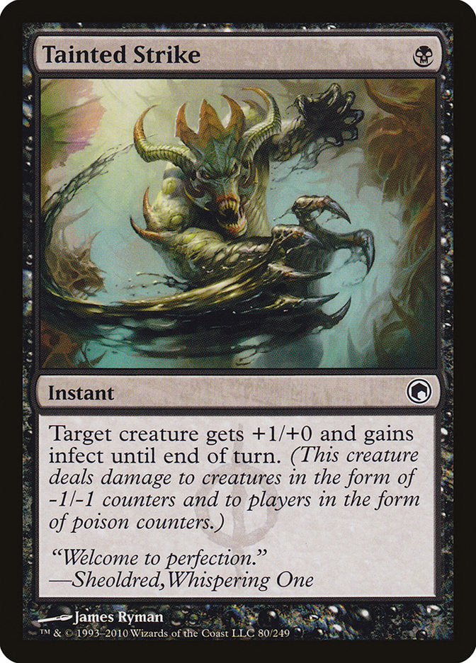 Tainted Strike [Scars of Mirrodin] | Deep Dive Games St. Marys