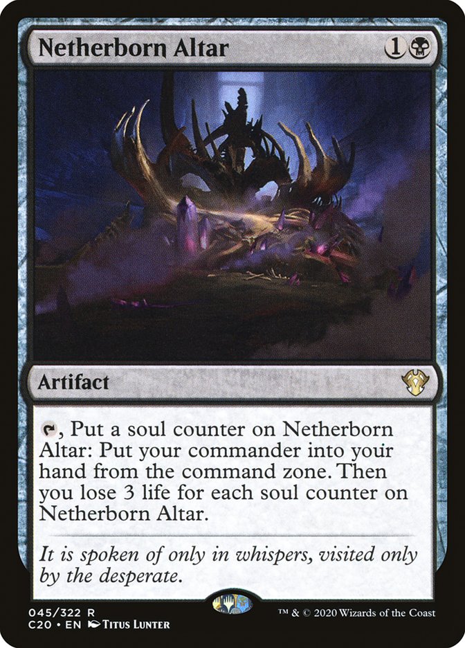 Netherborn Altar [Commander 2020] | Deep Dive Games St. Marys