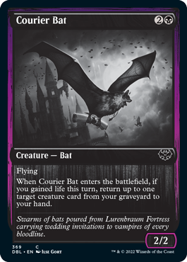 Courier Bat [Innistrad: Double Feature] | Deep Dive Games St. Marys