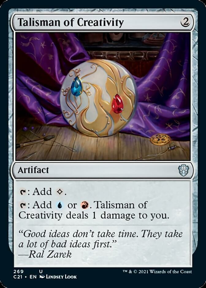 Talisman of Creativity [Commander 2021] | Deep Dive Games St. Marys