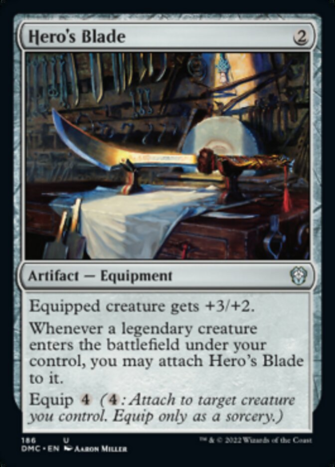 Hero's Blade [Dominaria United Commander] | Deep Dive Games St. Marys