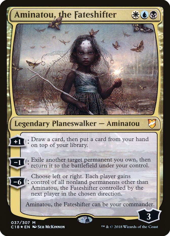 Aminatou, the Fateshifter [Commander 2018] | Deep Dive Games St. Marys