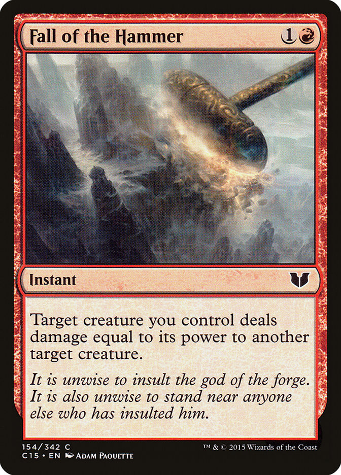Fall of the Hammer [Commander 2015] | Deep Dive Games St. Marys