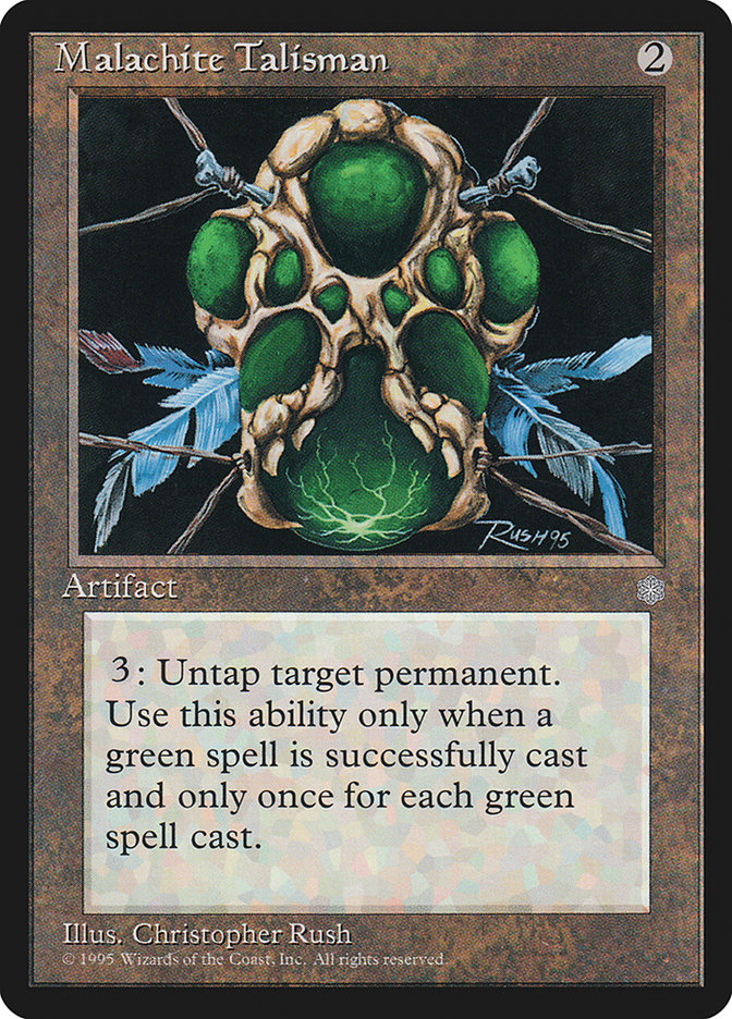 Malachite Talisman [Ice Age] | Deep Dive Games St. Marys