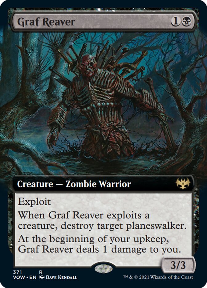 Graf Reaver (Extended Art) [Innistrad: Crimson Vow] | Deep Dive Games St. Marys