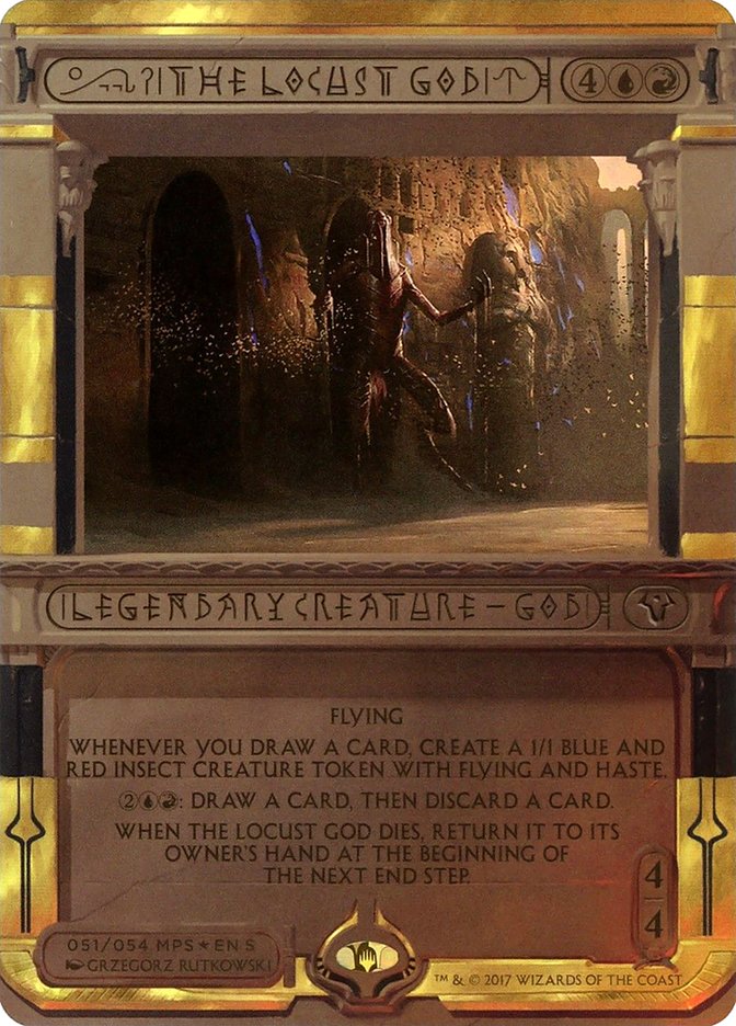 The Locust God (Invocation) [Amonkhet Invocations] | Deep Dive Games St. Marys