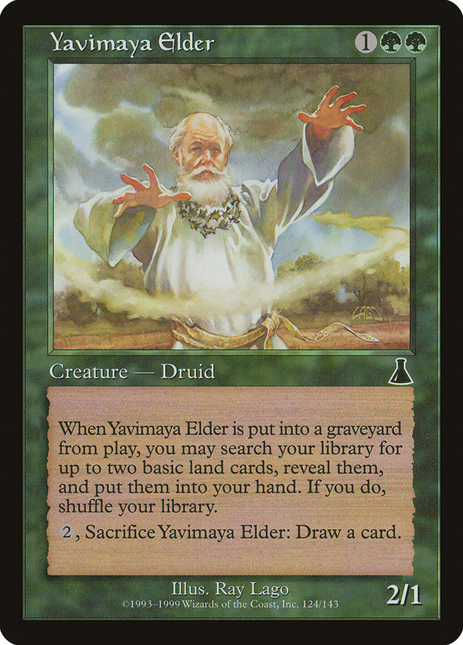 Yavimaya Elder [Urza's Destiny] | Deep Dive Games St. Marys