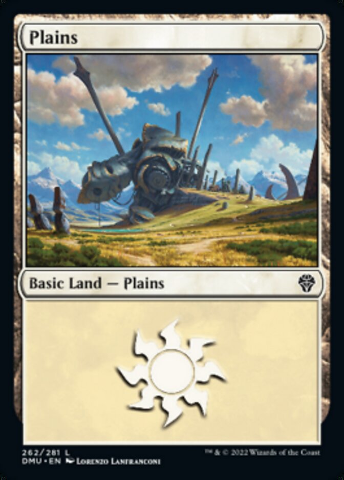 Plains (262) [Dominaria United] | Deep Dive Games St. Marys