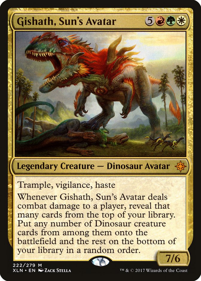 Gishath, Sun's Avatar [Ixalan] | Deep Dive Games St. Marys