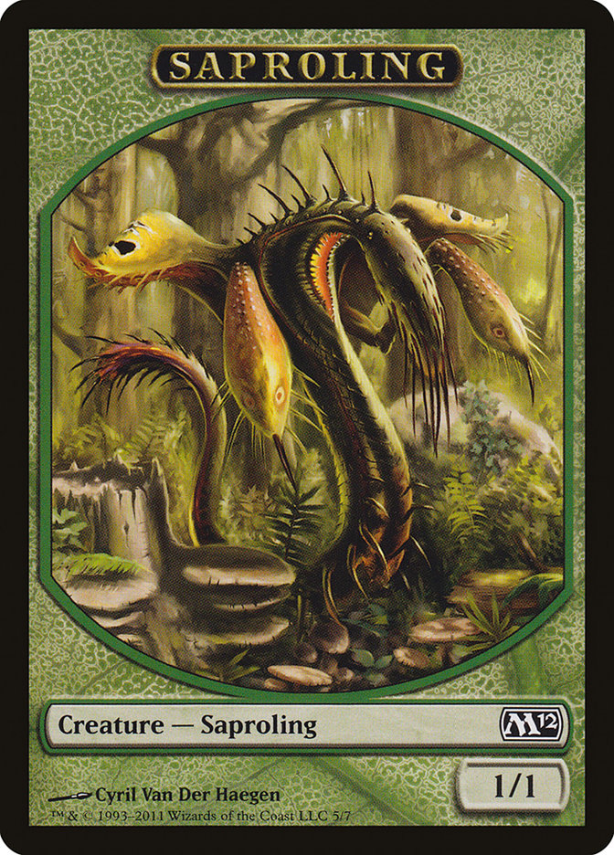 Saproling Token [Magic 2012 Tokens] | Deep Dive Games St. Marys