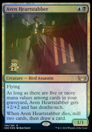 Aven Heartstabber [Streets of New Capenna Prerelease Promos] | Deep Dive Games St. Marys