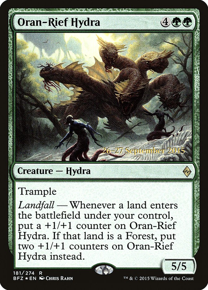 Oran-Rief Hydra [Battle for Zendikar Prerelease Promos] | Deep Dive Games St. Marys