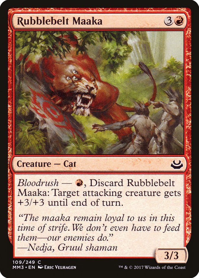 Rubblebelt Maaka [Modern Masters 2017] | Deep Dive Games St. Marys