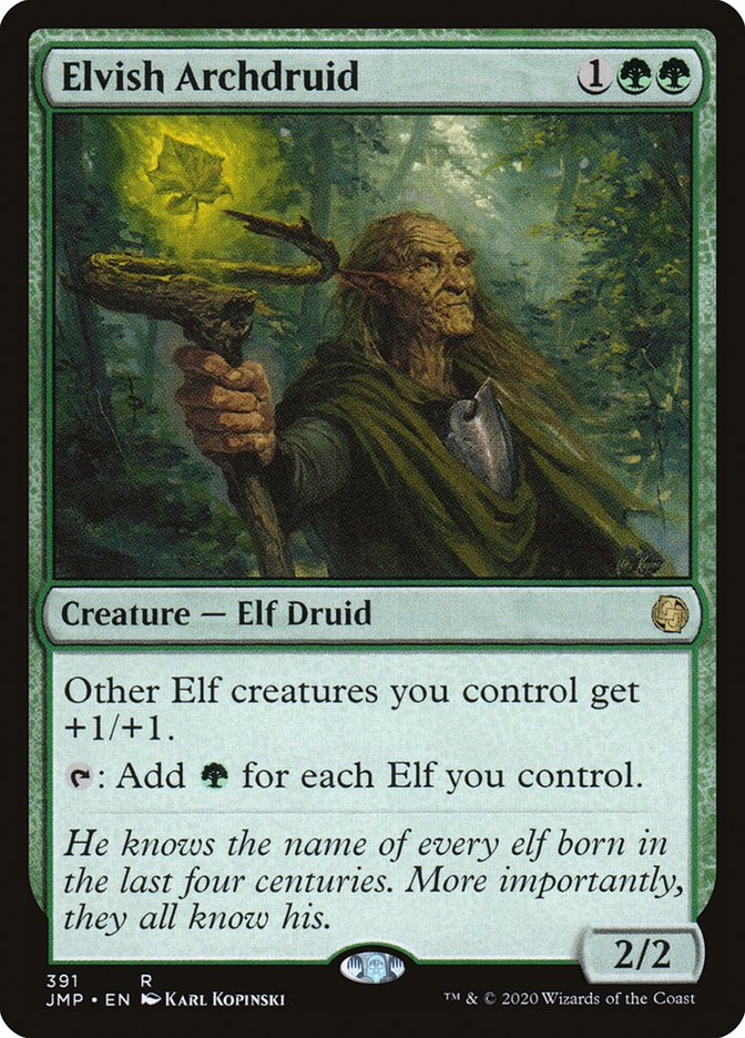 Elvish Archdruid [Jumpstart] | Deep Dive Games St. Marys