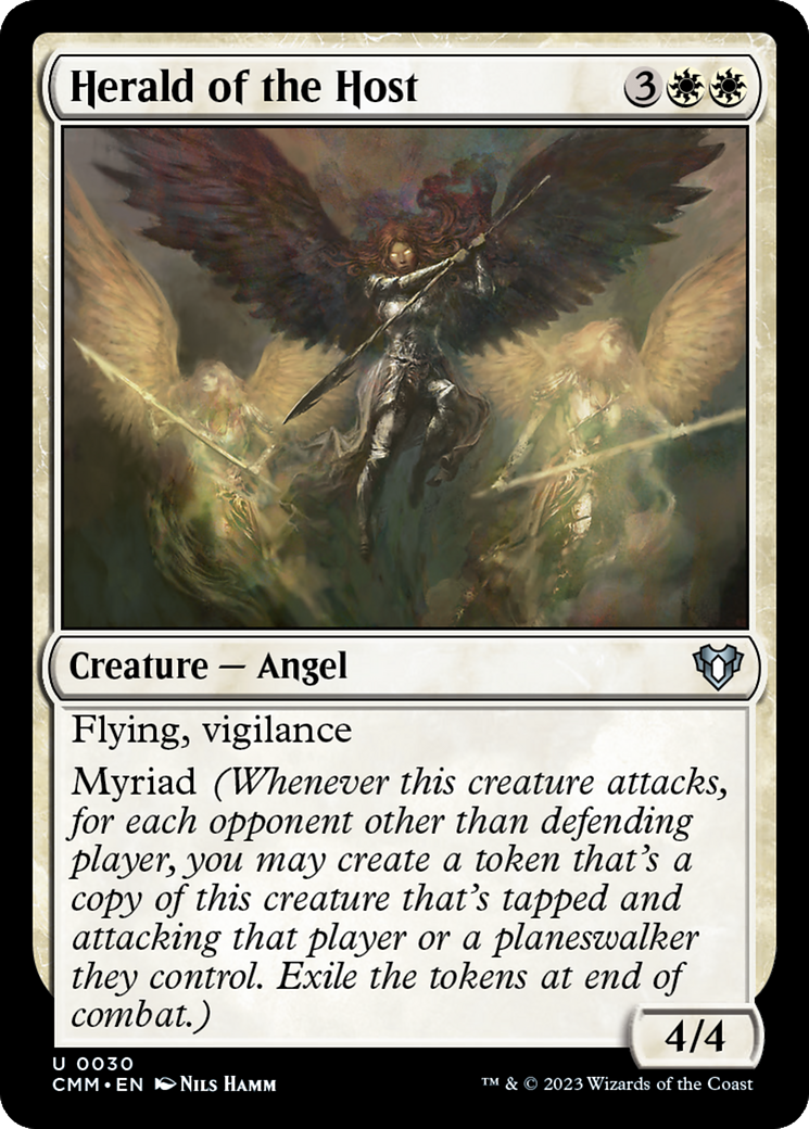 Herald of the Host [Commander Masters] | Deep Dive Games St. Marys
