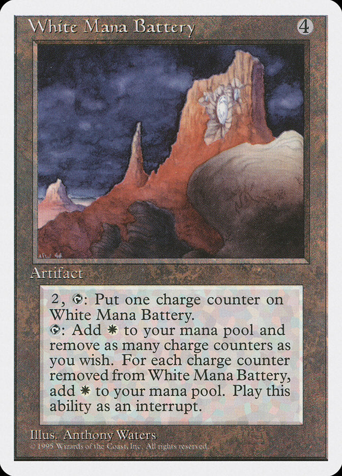 White Mana Battery [Fourth Edition] | Deep Dive Games St. Marys