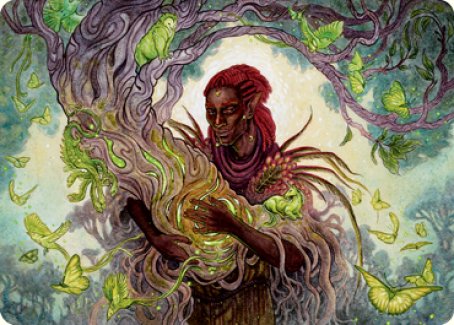 Circle of Dreams Druid Art Card [Dungeons & Dragons: Adventures in the Forgotten Realms Art Series] | Deep Dive Games St. Marys