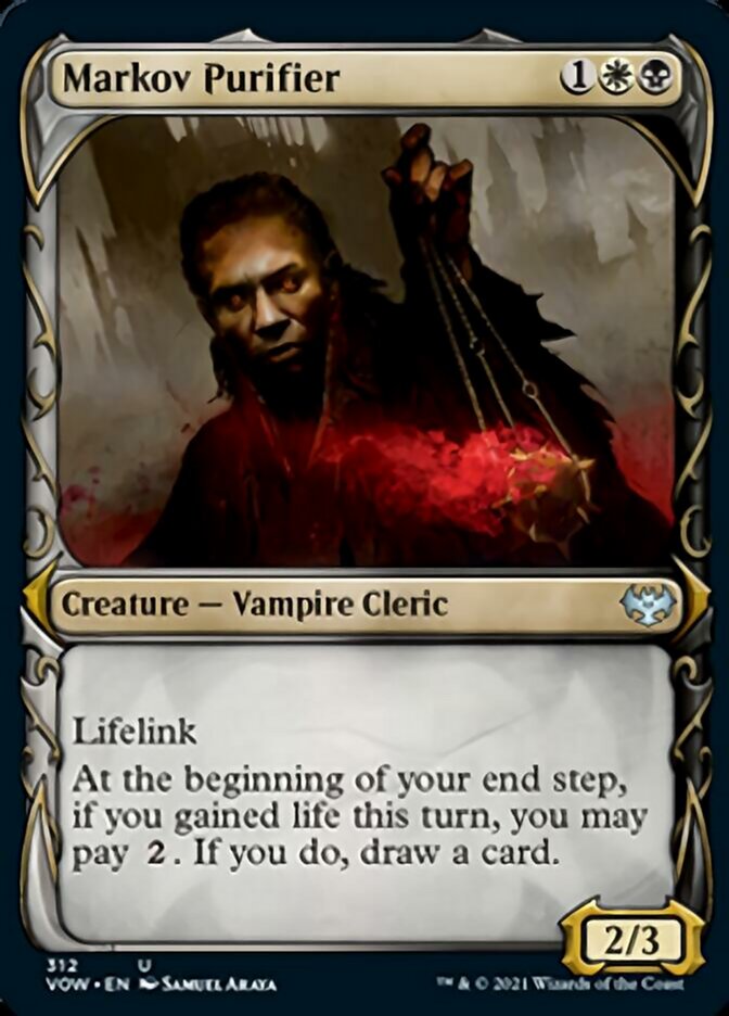 Markov Purifier (Showcase Fang Frame) [Innistrad: Crimson Vow] | Deep Dive Games St. Marys