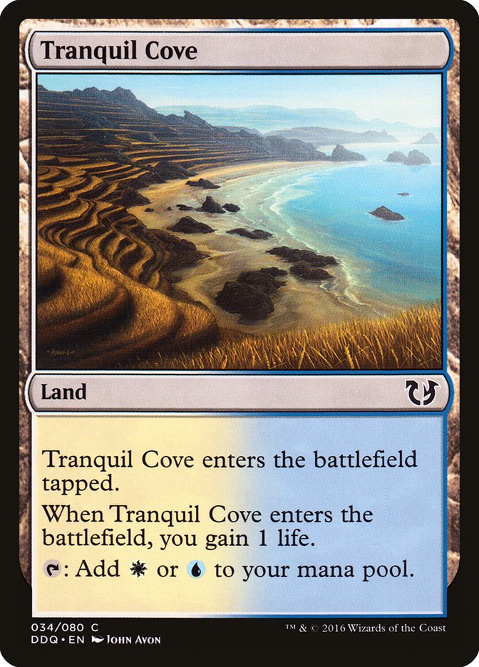 Tranquil Cove [Duel Decks: Blessed vs. Cursed] | Deep Dive Games St. Marys