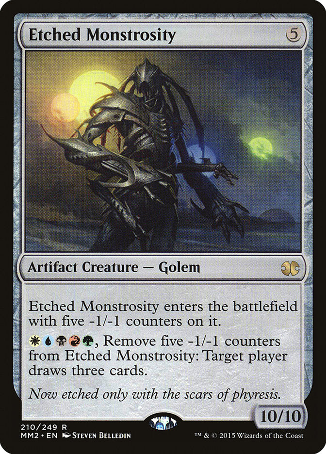 Etched Monstrosity [Modern Masters 2015] | Deep Dive Games St. Marys