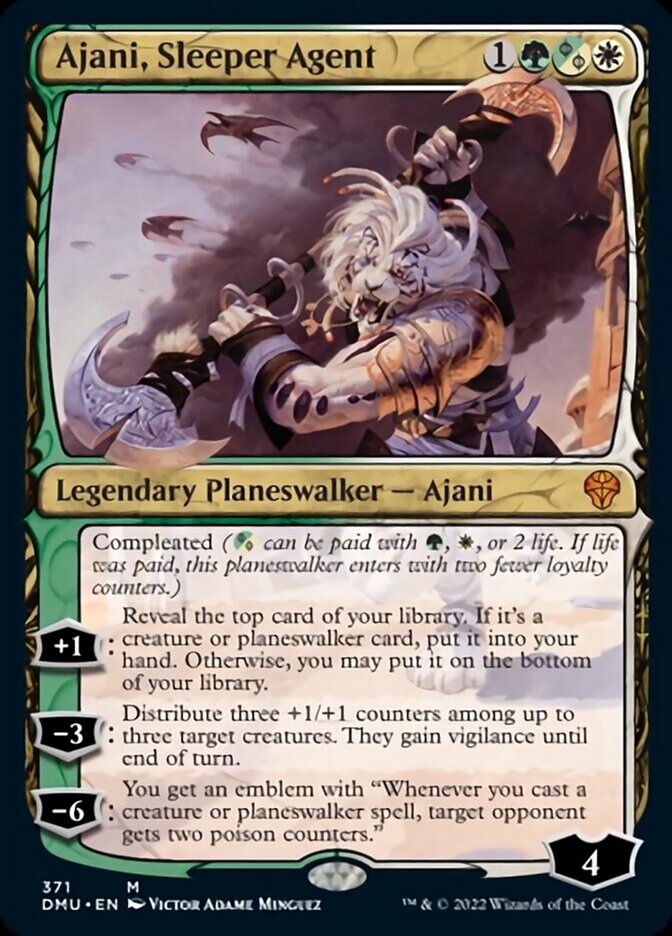 Ajani, Sleeper Agent (Showcase) [Dominaria United] | Deep Dive Games St. Marys