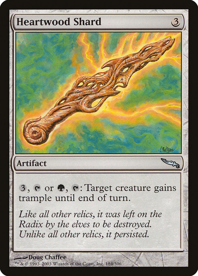 Heartwood Shard [Mirrodin] | Deep Dive Games St. Marys
