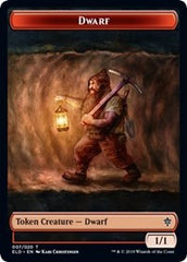 Dwarf // Food (17) Double-Sided Token [Throne of Eldraine Tokens] | Deep Dive Games St. Marys