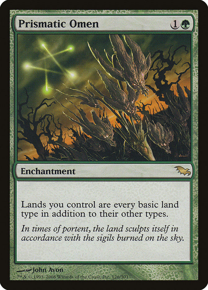 Prismatic Omen [Shadowmoor] | Deep Dive Games St. Marys